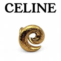 美品 CELINE セリーヌ スカーフリング スター 星 うずまき ゴールドのサムネイル
