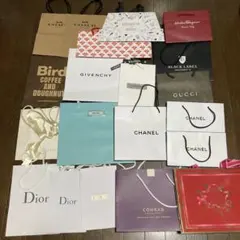 ブランドショッピングバッグセット