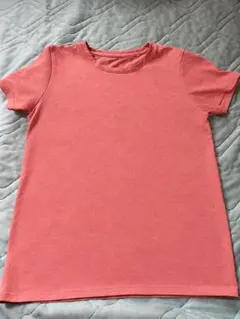 UNIQLO 半袖 ピンク　ドライメッシュ　スポーツTシャツ