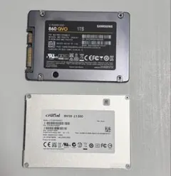2枚セット SSD 1TBと512GB (2.5インチ)