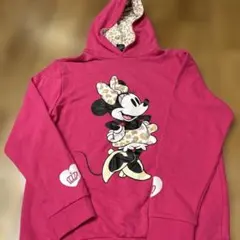 상태좋음 BABYDOLL ミニーマウス パーカー ピンク L ディズニー