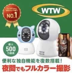 WiFi Smart Camera 小型防犯カメラ WTW-IPW2416TGWのサムネイル