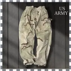 289/US ARMY米軍実物デザートカモカーゴパンツダブルニーM/L02年会計