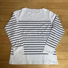 UNIQLO ストライプ長袖カットソー Lサイズ