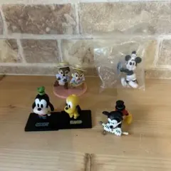 ミッキー・グーフィー・プルート・チップ・デール フィギュアセット