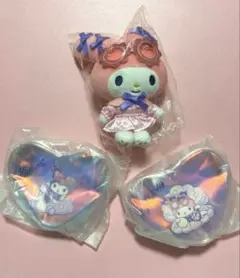 サンリオ Happyくじ ナイトプール マイメロディ クロミ セット