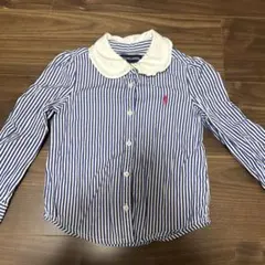 ラルフローレン　ストライプシャツ　100/3T