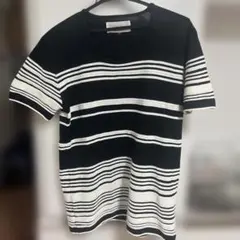 ⭐️10/20まで⭐️ CASPER JOHN ブラックとホワイトストライプ T
