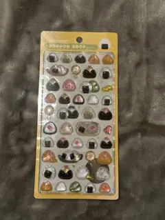 ボンボンドロップシール　和柄　おにぎり　おむすび　和食　正規品