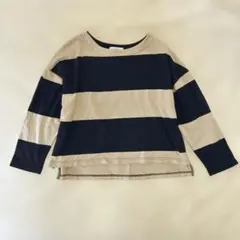 SEASON REASON by Lin.&Red ボーダー長袖カットソー L