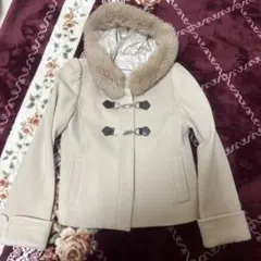 Apuweiser-riche アイボリー ダッフルコート サイズ2