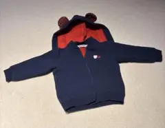 最終値下げ❣️ファミリア　リアちゃん刺繍ワッペン　裏ボアパーカー