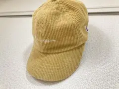Champion コーデュロイキャップ 黄色