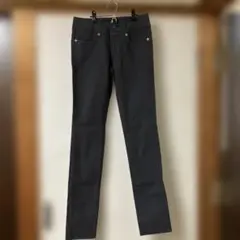ブルーウェイ　カジュアルパンツ Mサイズ グレー千鳥格子未使用品