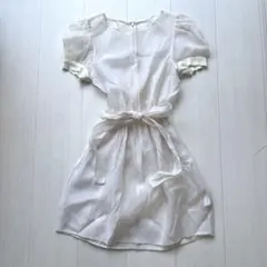 SNIDEL シースルーワンピ