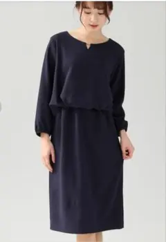 ネイビー フォーマルワンピース