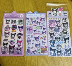 新品 ぷくぷくシール クロミ キャラクター 人気商品 可愛いステッカーまとめ売り