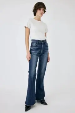 MOUSSY♡ MVS D/BLU FLARE