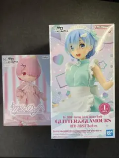 リゼロ レム GLITTER&GLAMOURS ラム フィギュア