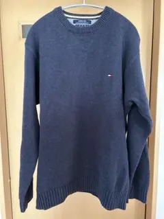 TOMMY HILFIGER ダークブルー セーター M