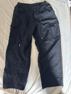 THE RERACS ブラックカーゴパンツ