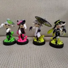 バラ売り相談可☆スプラトゥーンamiibo４体セット☆シオカラーズ☆アオリホタル