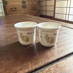 ピーターラビット エッグスタンド2個セット ウェッジウッド