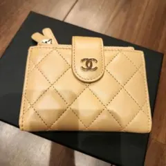 【美品】CHANEL 財布付きポーチ　銀座限定 CHANEL シャネル ポーチ MATELASSE マトラッセ A80910 B10583