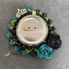 痛ロゼット　ダークグリーンB