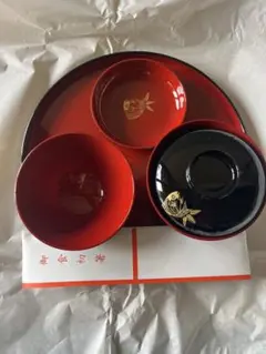 【新品未使用品】お食い初め 食器セット