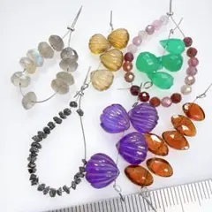 サービス品＊天然石のビーズセットh2