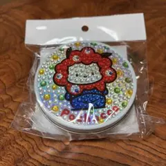 大阪関西万博　ミャクミャク　ポチャッコ　キラキラ　サンリオコラボ　缶