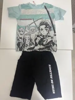 鬼滅の刃 光るパジャマセット 120cm