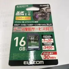 【値下げ可】ELECOM 16GB SDカード 新品