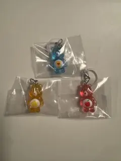 ケアベアクリアマスコットチャーム2 ガチャガチャ