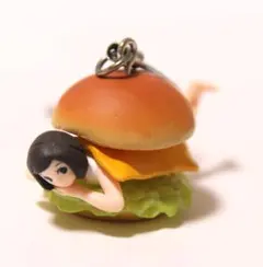 妄想おねえさんのハンバーガー屋さん ミニチュア フィギュア ストラップ
