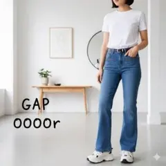 GAP1969ジーンズ ORIGINAL FLARE 00号 インディゴ