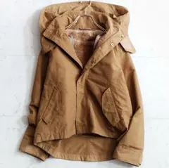 極美品✨ビューティアンドユース グログラン マウンテンパーカー キャメル