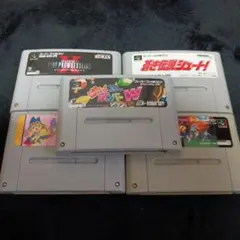 処分品　スーパーファミコン ゲーム5セット
