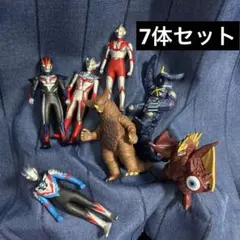 ソフビ ウルトラマン 怪獣 ゴモラ ファイブキング タイガ 人形 피규어