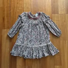 ZARA 花柄　チュニック　ブラウス　98cm