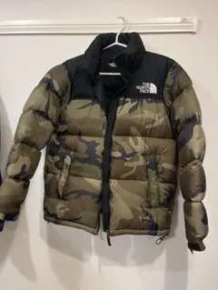 ノースフェイス　ヌプシ　迷彩　Lサイズ