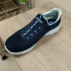SKECHERS メモリーフォーム スニーカー ネイビー＆オマケ　お値下げします