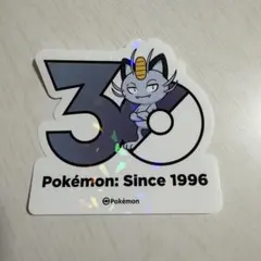 ポケモン メガフェスタ 30周年ランダムステッカー 韓国 ニャース