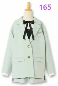 【新品未使用】キッズフォーマル　ショートパンツスーツ 165cm 女の子