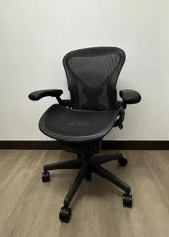 ハーマン アーロンチェア ポスチャーフィット フル装備 グラファイト Aサイズ