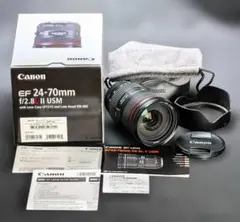 美品試用程度 Canon キヤノン EF 24-70mm f2.8L Ⅱ USMのサムネイル