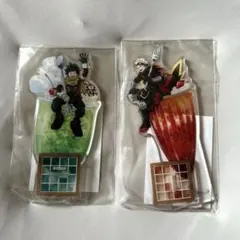 僕のヒーローアカデミア アクリルスタンド 緑谷出久 爆豪勝己 雄英高校オープン