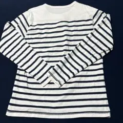 BACK NUMBER（バックナンバー）ボーダー ロングTシャツ Mサイズ