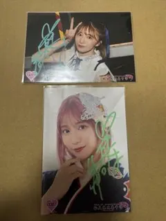 AKB48 山内瑞葵 サイン入り Vプリカ 49thシングル選抜総選挙ポスター